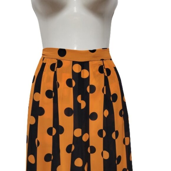 Polka Dot Pants Wide Leg Pants - Picture 2 of 10